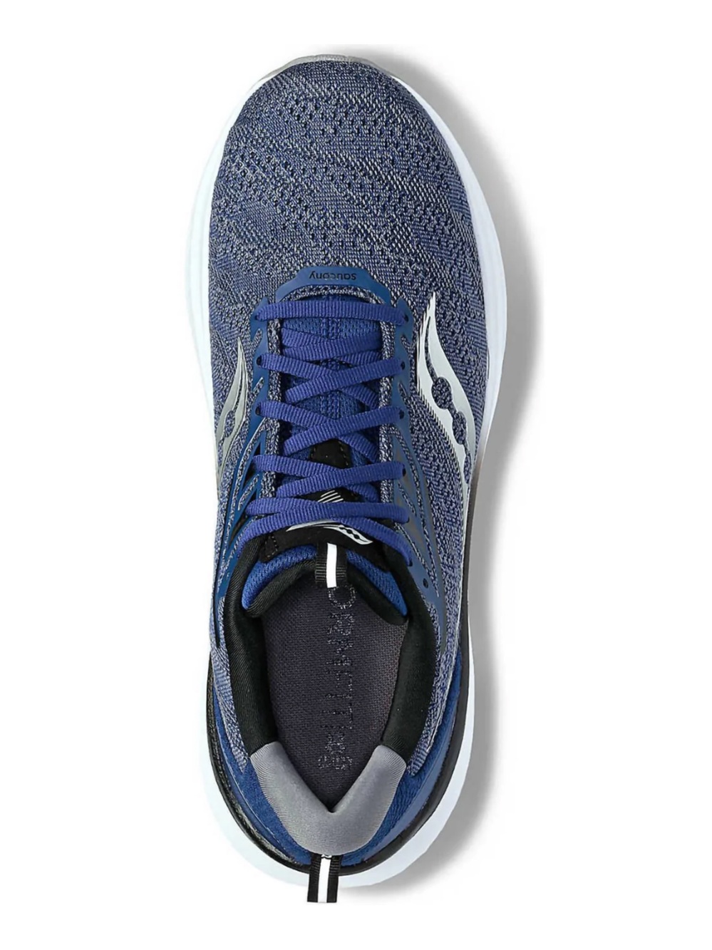 SAUCONY echelon 9 shoe in indigo/black size M 7/W 8.5 - Picture 9 of 10